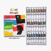 Marie's Acrylic Paint Set Of 24 Color Tubes 12ml